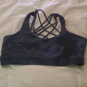 CVG camo sports bra
